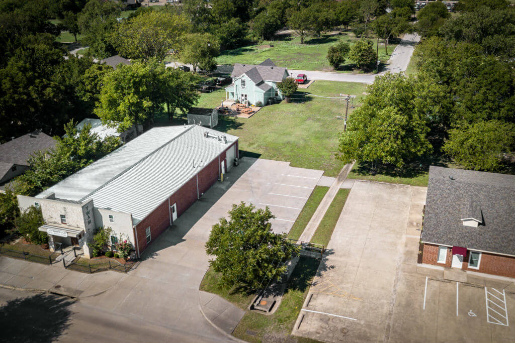 An Aerial view of our YWAM Wylie campus
